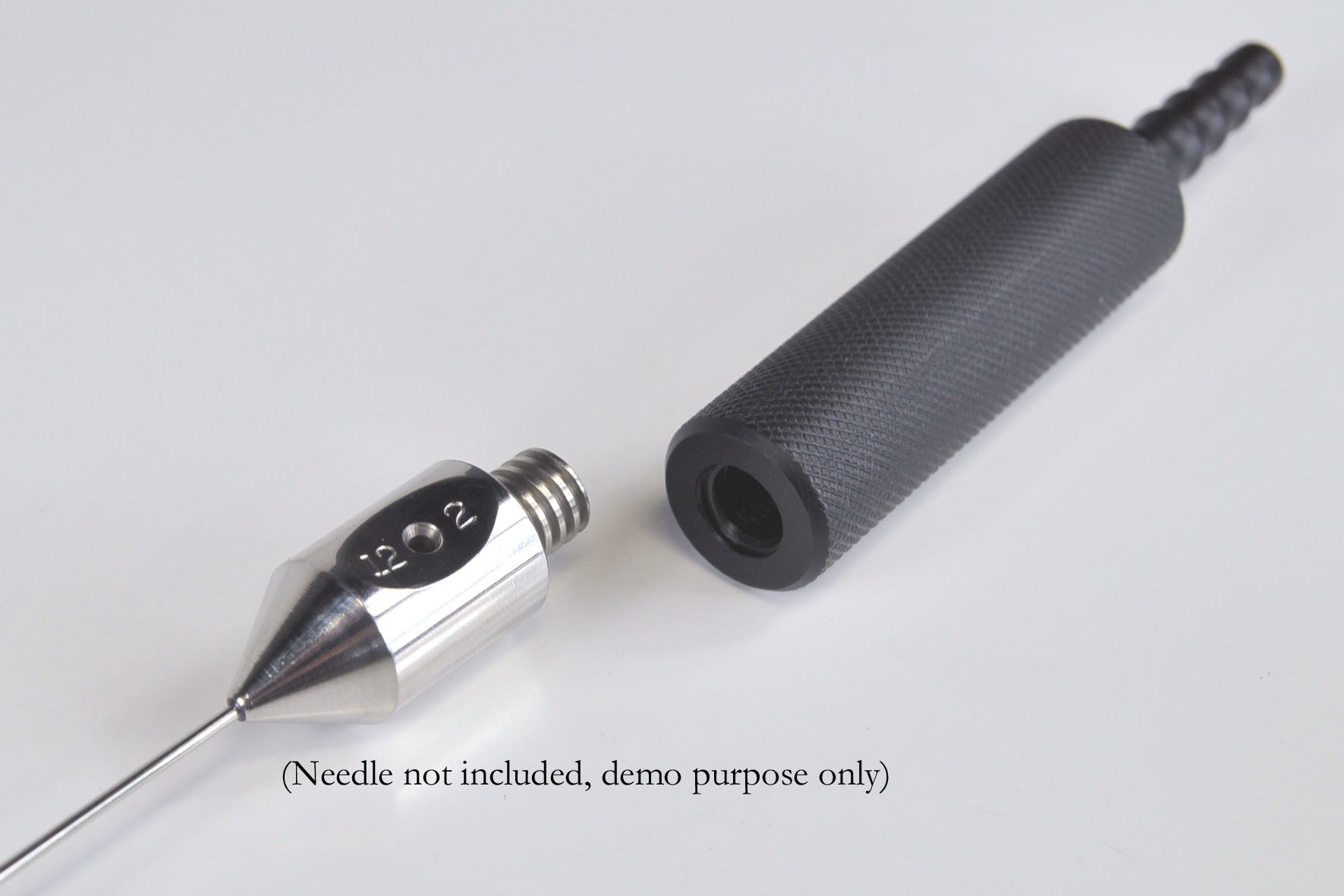 Cannula Handpiece Needle Holder Apx 3/8in Thread Canula Cannulae Cannulla - Black