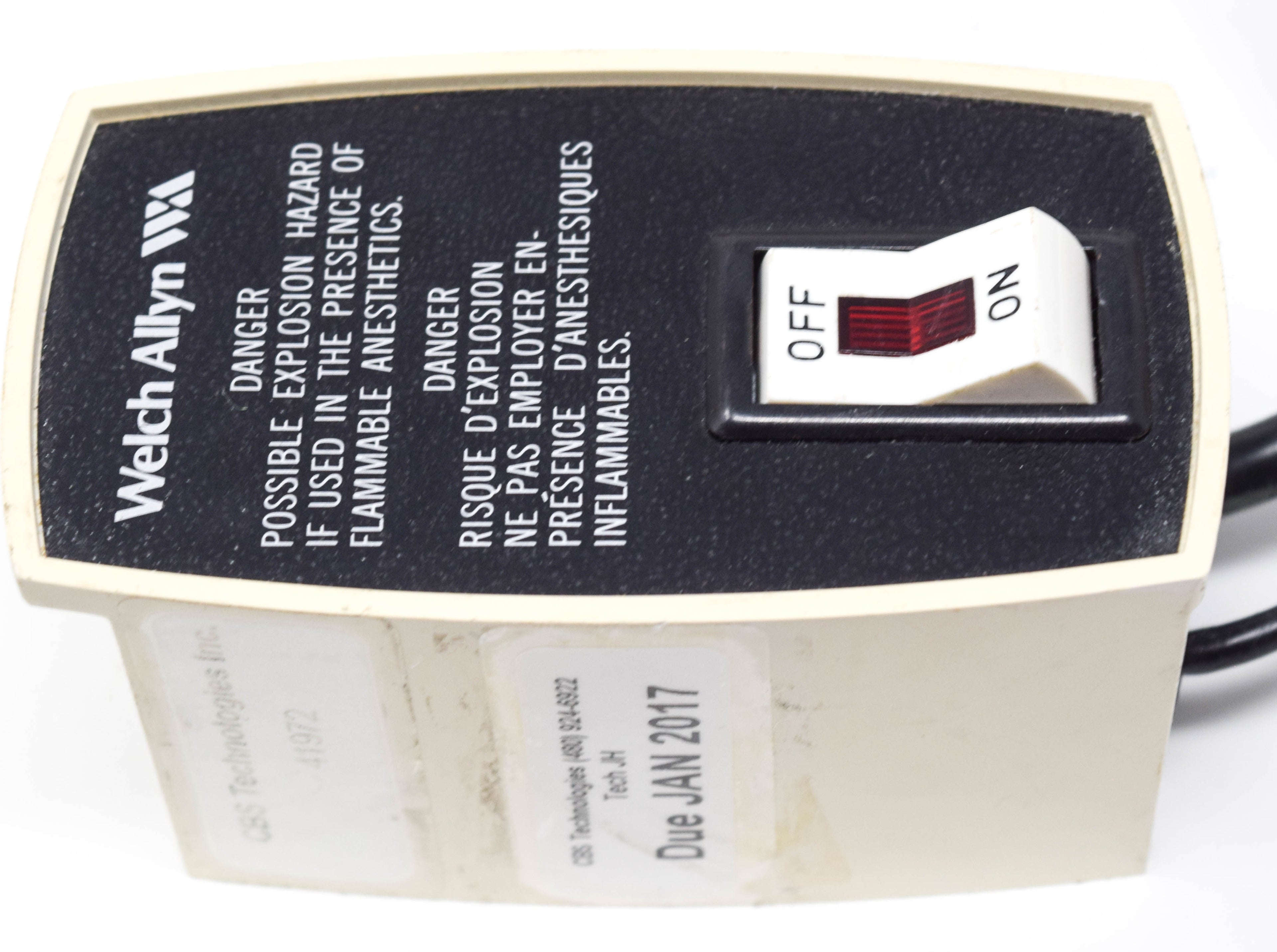 Welch Allyn 49003 79003 Halogen Headband Exam Light w/ Power Supply Headlight