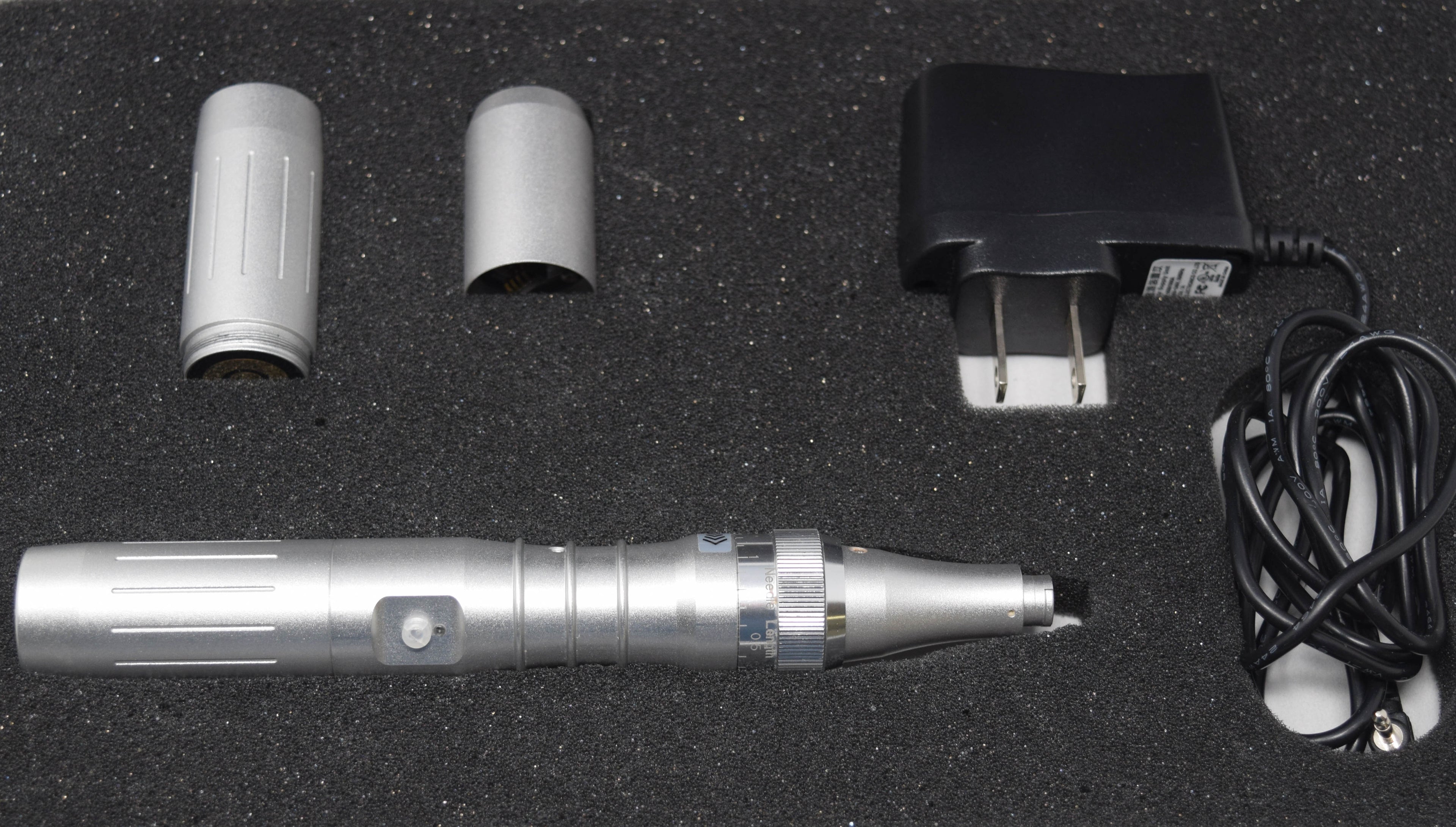Silver Eclipse MicroPen Elite Aesthetics Kit Pen MicroNeedling Micro Needle DEMO
