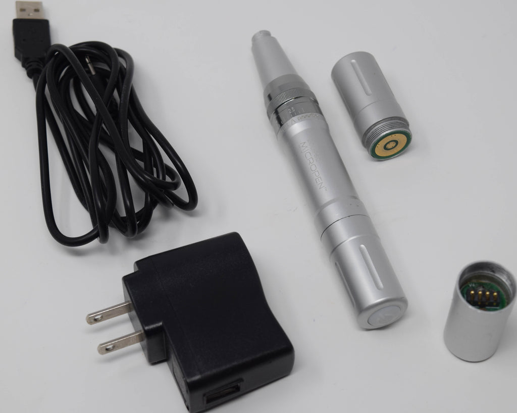 Silver Eclipse MicroPen Mp1136 Aesthetics Kit MicroNeedling Micro Needle DEMO
