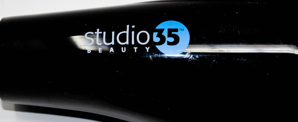 Studio 35 Hair Blow Dryer Black 1875 Watt Model SWDR5970 3 Heat Speed