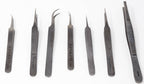 Adson Tissue Dressing Forceps Tweezer Type Lot of 7 Stainless Steel SS
