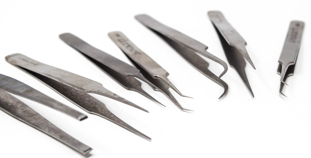 Adson Tissue Dressing Forceps Tweezer Type Lot of 7 Stainless Steel SS