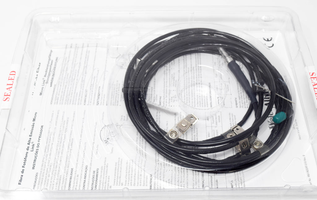 Welch Allyn Micro Link High Output Optic Headlight 8ft Fiber Cable 90142 Light