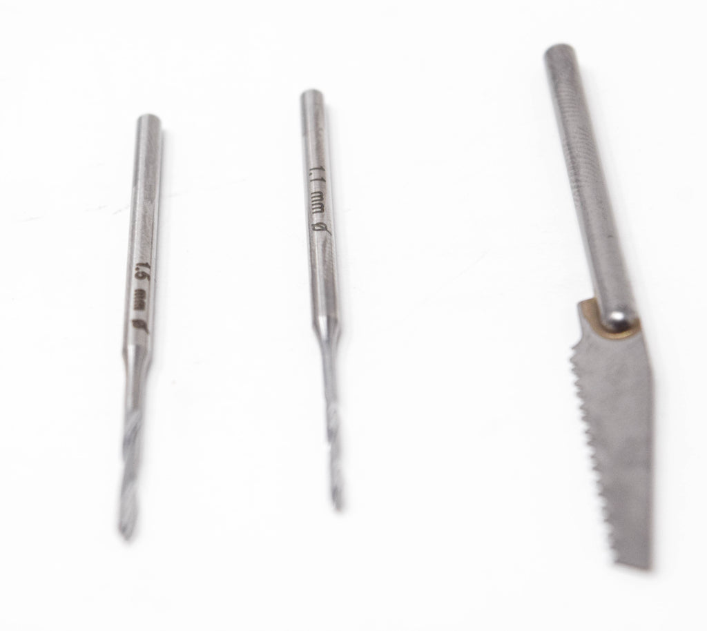 Twist Drill Bit Orthopedic 1.1 mm 1.5mm & Small Bone Saw Blade