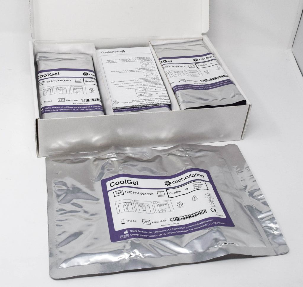 Zeltiq Coolsculpting CoolGel Gelpads Gel Pads BRZ-PD1-06X-012 Cool Sculpting