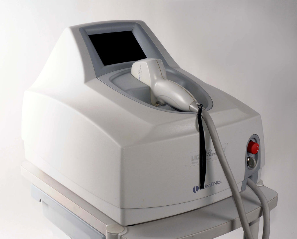 2006 Lumenis LightSheer ET Hair Reduction Diode Laser System Light Sheer w Cart