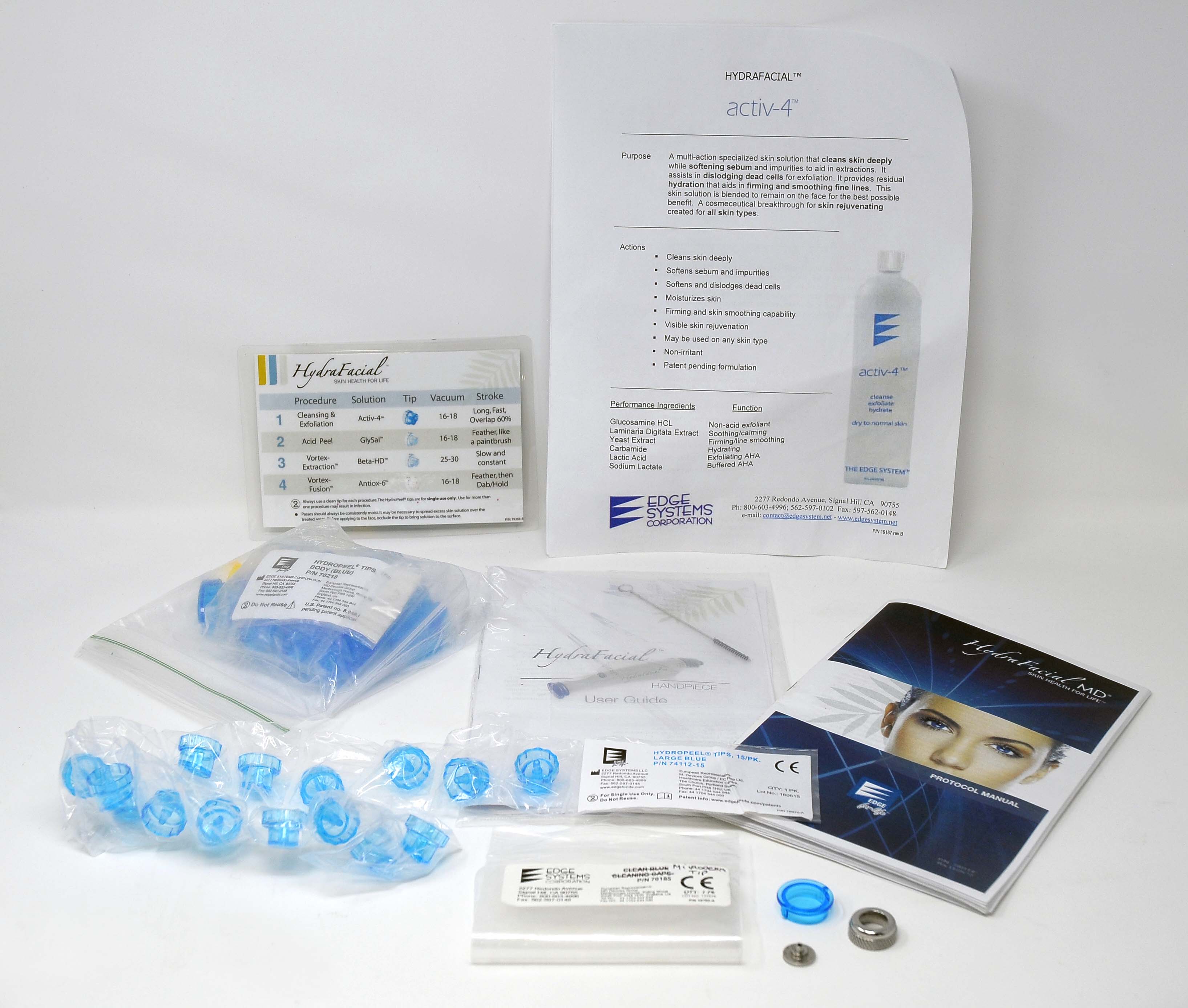 2011 Edge Systems Hydrafacial Dermabrasion HydroFacial Skin Therapy Hydra Facial