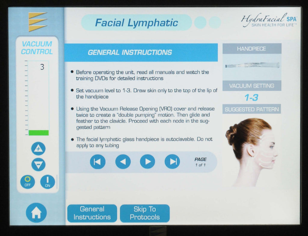 2011 Edge Systems Hydrafacial Dermabrasion HydroFacial Skin Therapy Hydra Facial