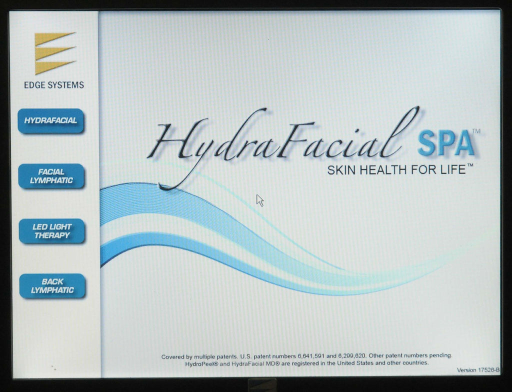 2011 Edge Systems Hydrafacial Dermabrasion HydroFacial Skin Therapy Hydra Facial