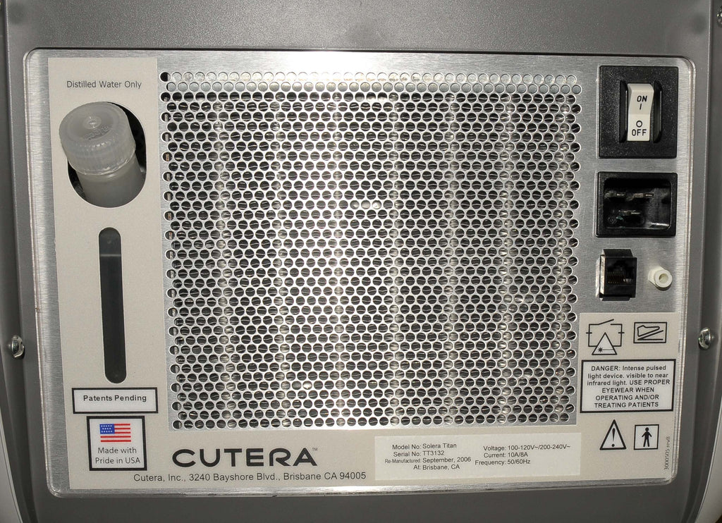 2006 Cutera Solera Titan IPL Laser HandPiece Aesthetic Cosmetic Skin Tightening