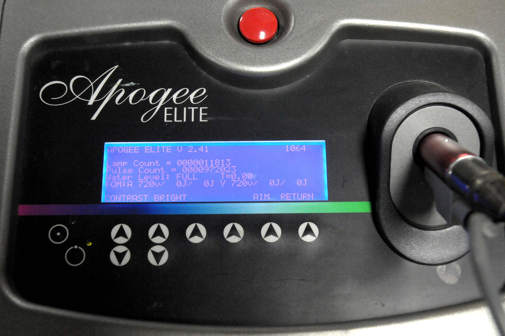 Cynosure Apogee Elite Laser 2008 Lesion Hair Removal YAG 1064 755 nm Wavelengths