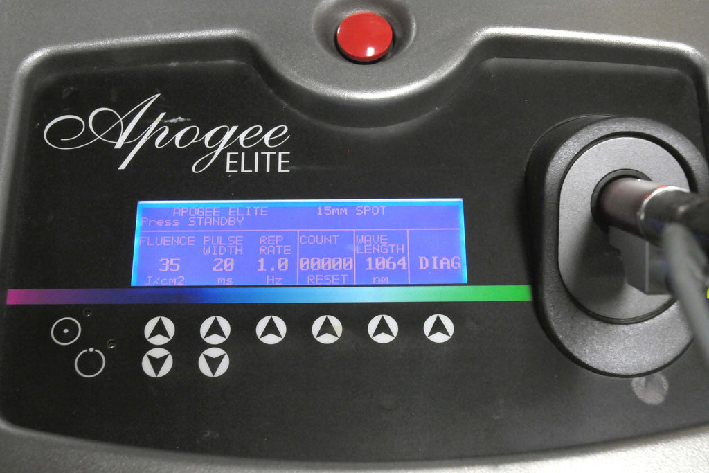 Cynosure Apogee Elite Laser 2008 Lesion Hair Removal YAG 1064 755 nm Wavelengths