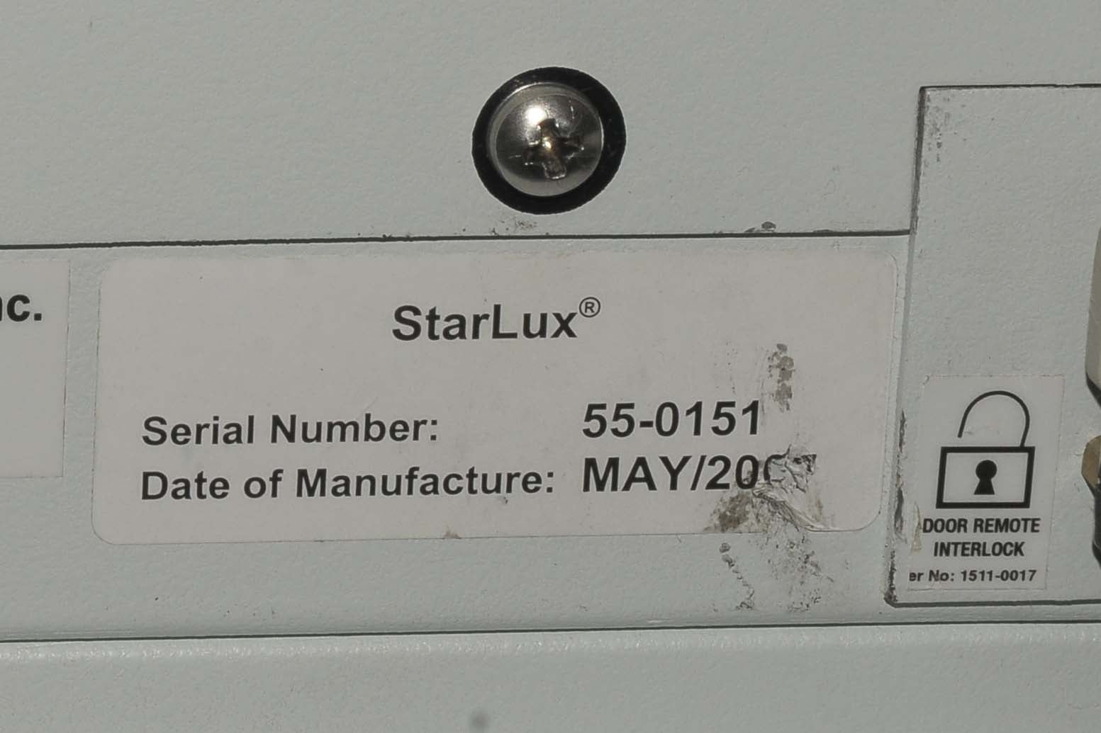 2007 Palomar StarLux 500 Hair Removal Laser LuxR Lux R HandPiece - Chiller HR