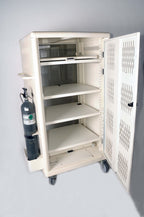 Stryker Endoscopy Metal Video Cabinet Rolling Medical Cart Multispecialty Office