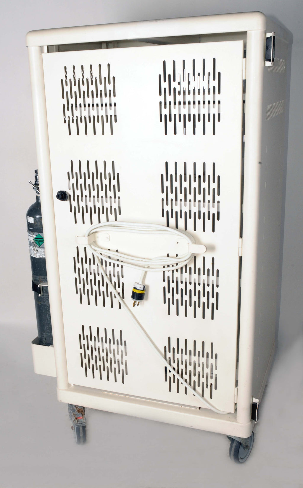 Stryker Endoscopy Metal Video Cabinet Rolling Medical Cart Multispecialty Office