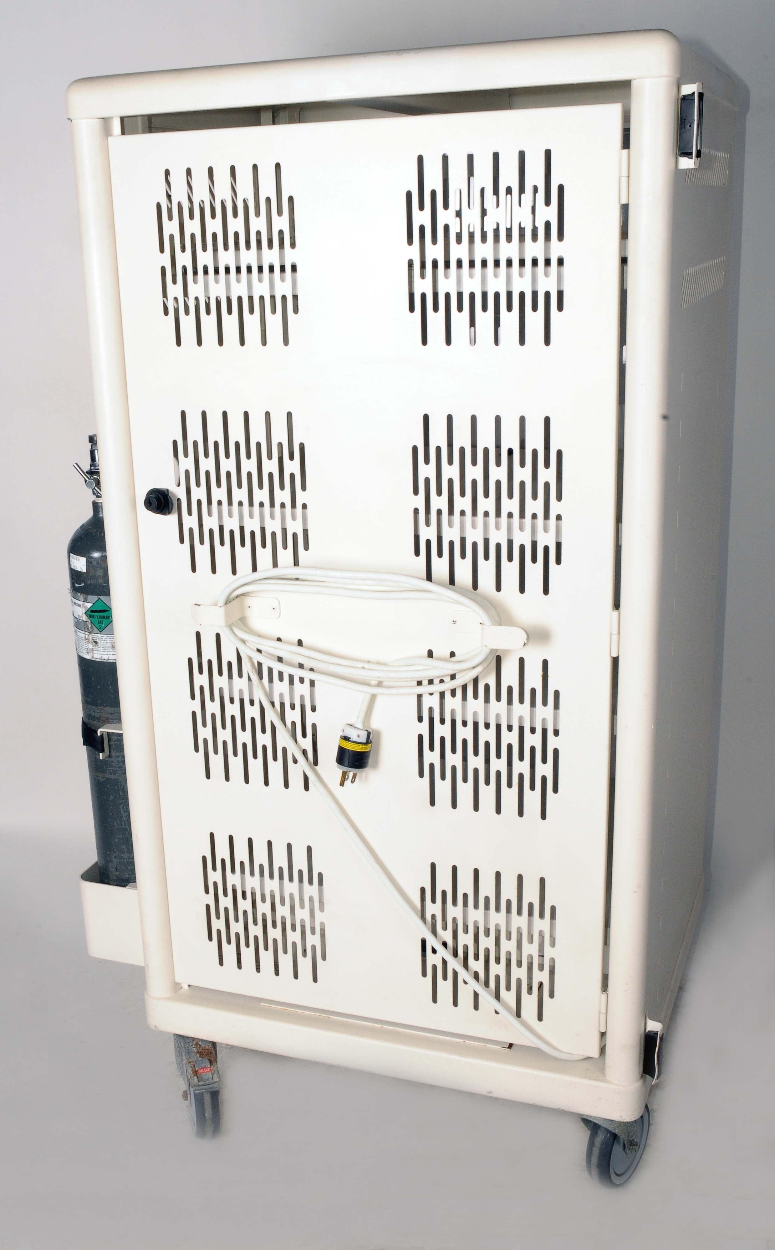 Stryker Endoscopy Metal Video Cabinet Rolling Medical Cart Multispecialty Office