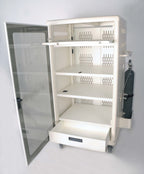 Stryker Endoscopy Metal Video Cabinet Rolling Medical Cart Multispecialty Office