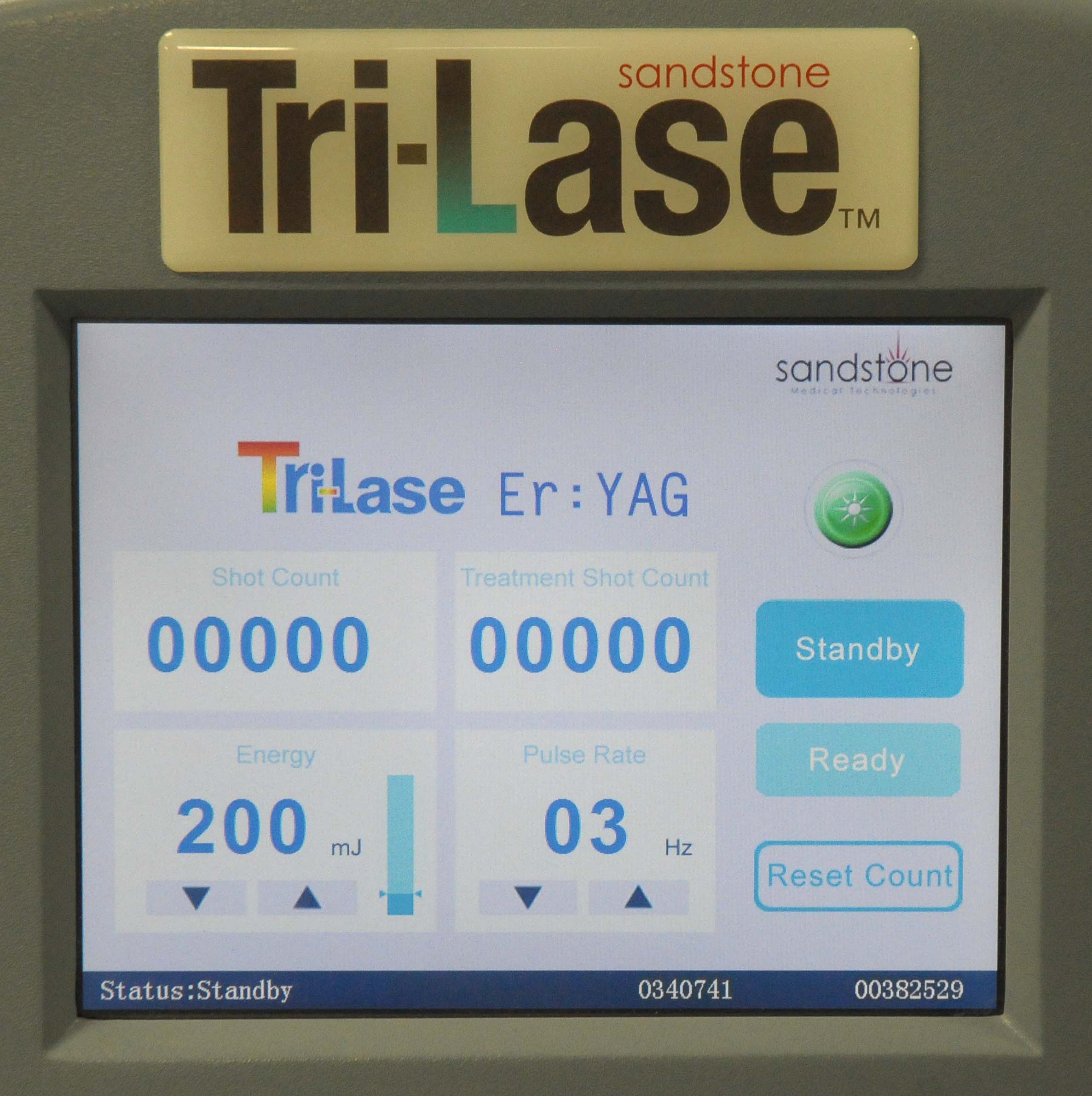 2012 Ellman Sandstone Tri-Lase Q-Switched Laser Nd:YAG Tattoo Removal TriLase