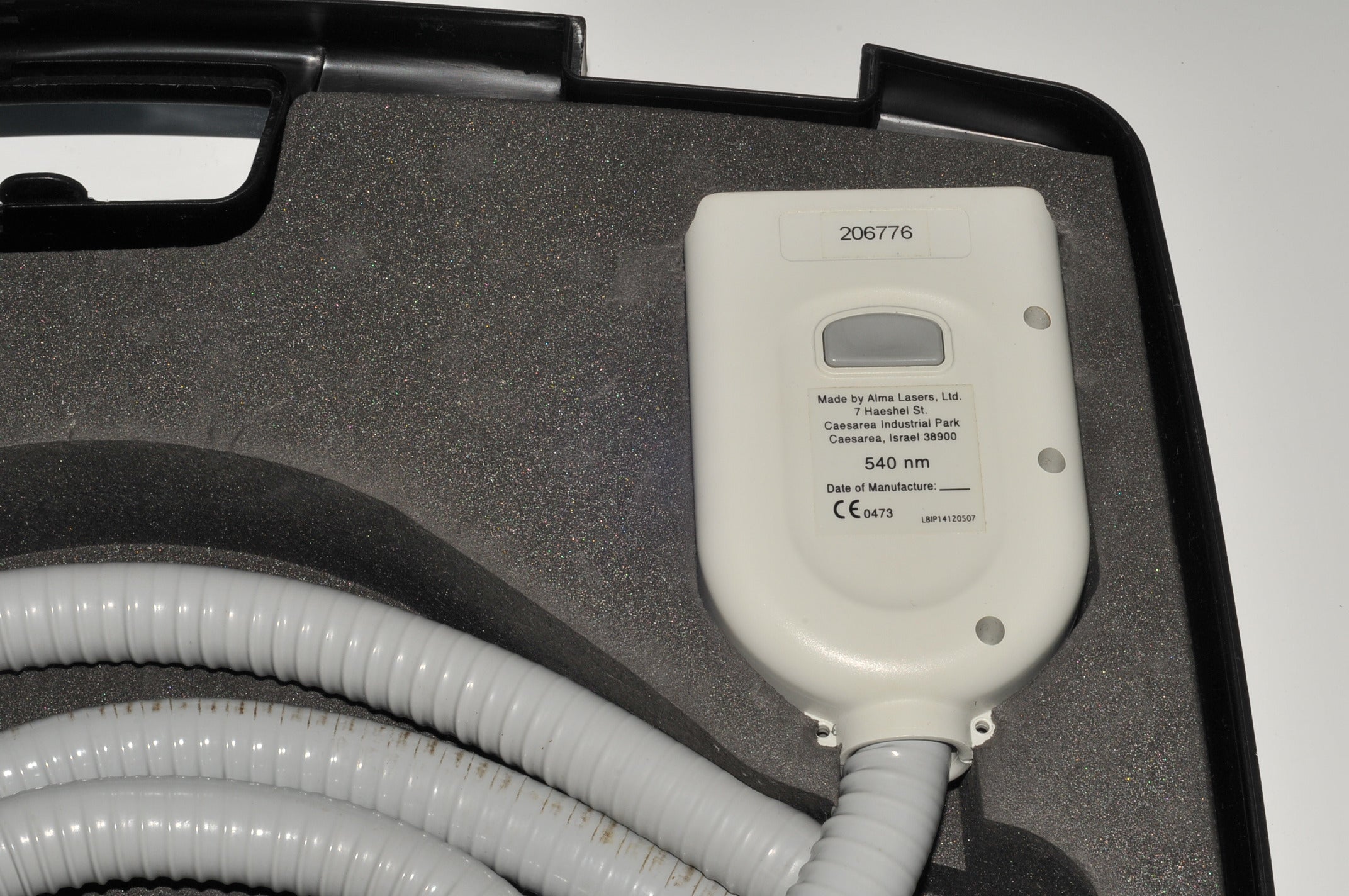 Alma Harmony Lasers 540nm HandPiece GREEN Vascular Pigmented Lesions Hand Piece