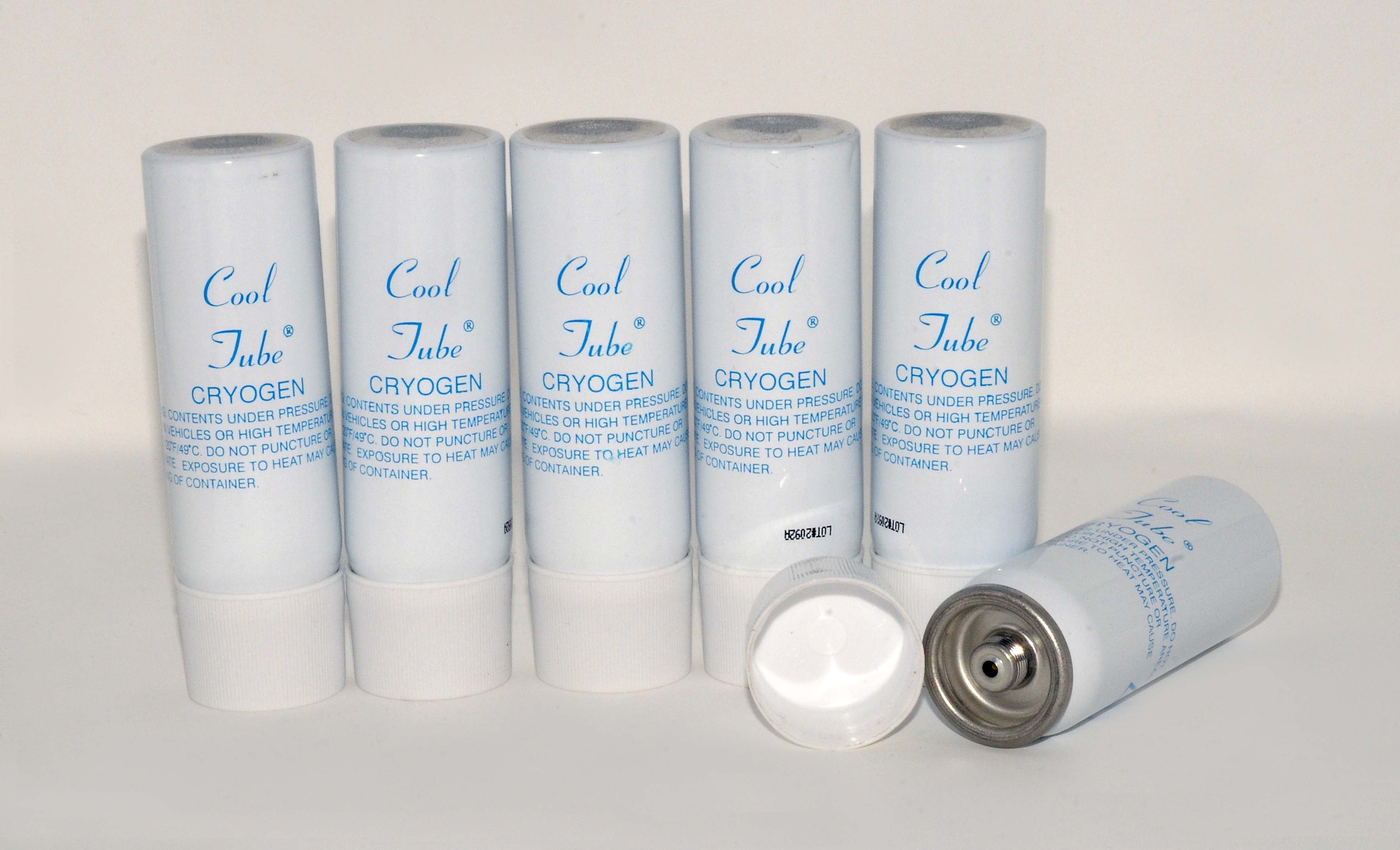 Qty: 6 Cans Cool Tube CoolTouch Cryogen Canister CoolTube New Star NewStar Laser