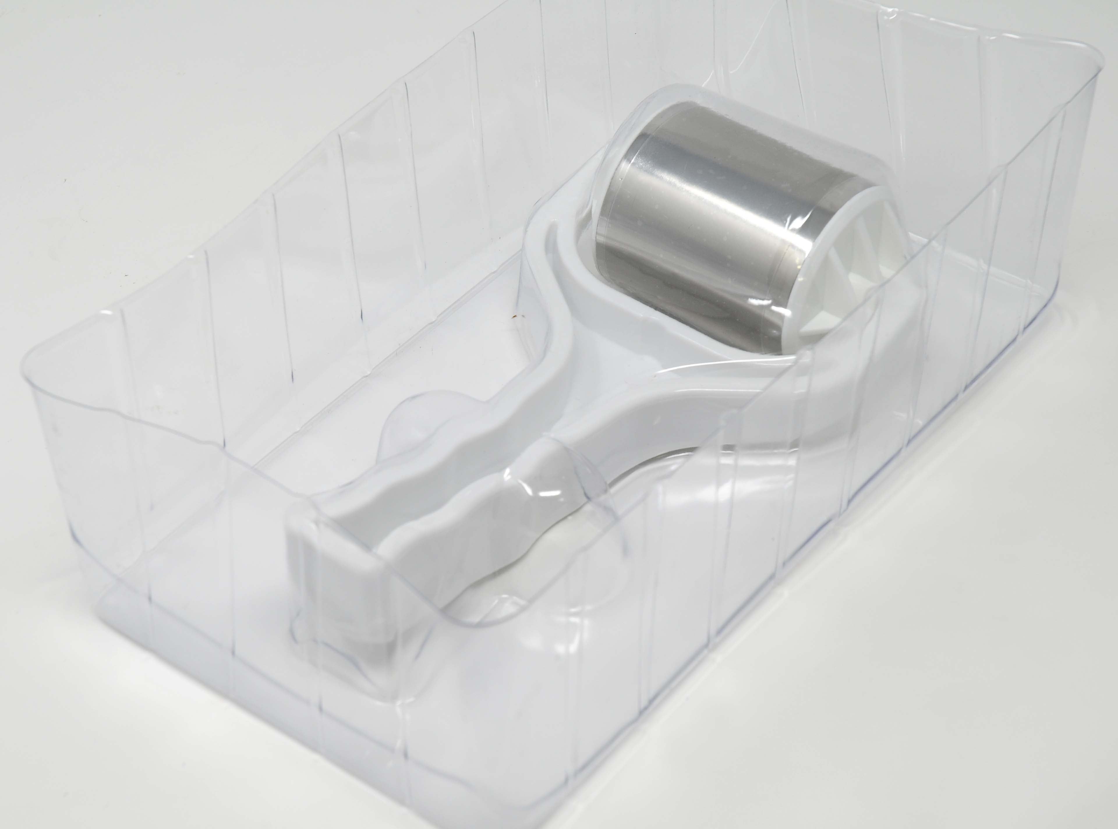 Stainless Steel Roller 2.25" Wide Surface White Body Cool Skin Palomar - NEW!!