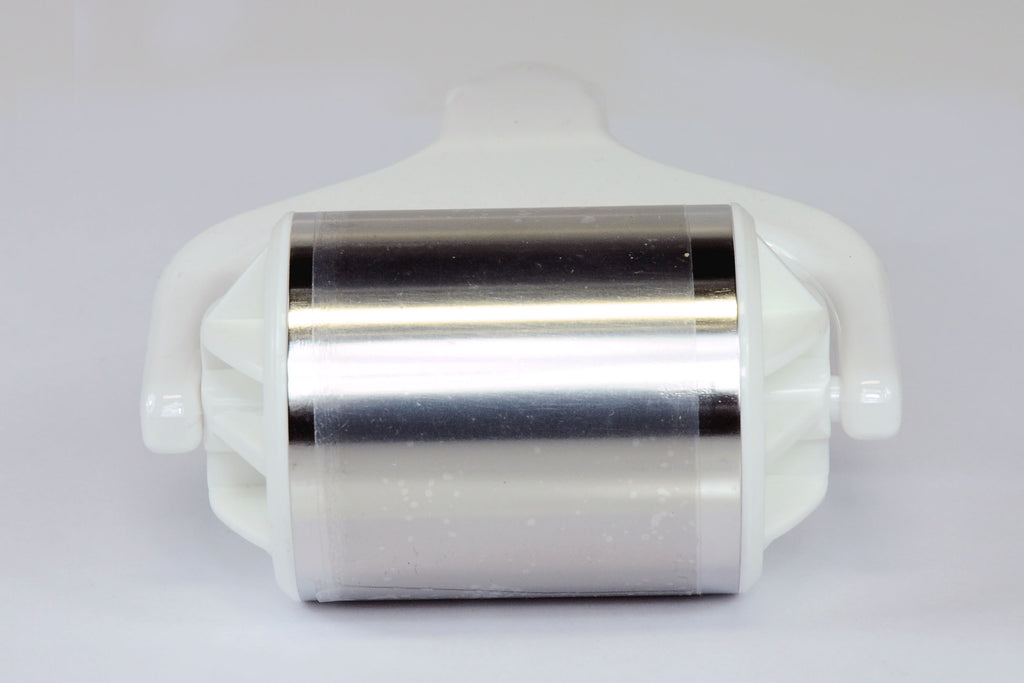 Stainless Steel Roller 2.25" Wide Surface White Body Cool Skin Palomar - NEW!!