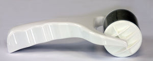 Stainless Steel Roller 2.25" Wide Surface White Body Cool Skin Palomar - NEW!!