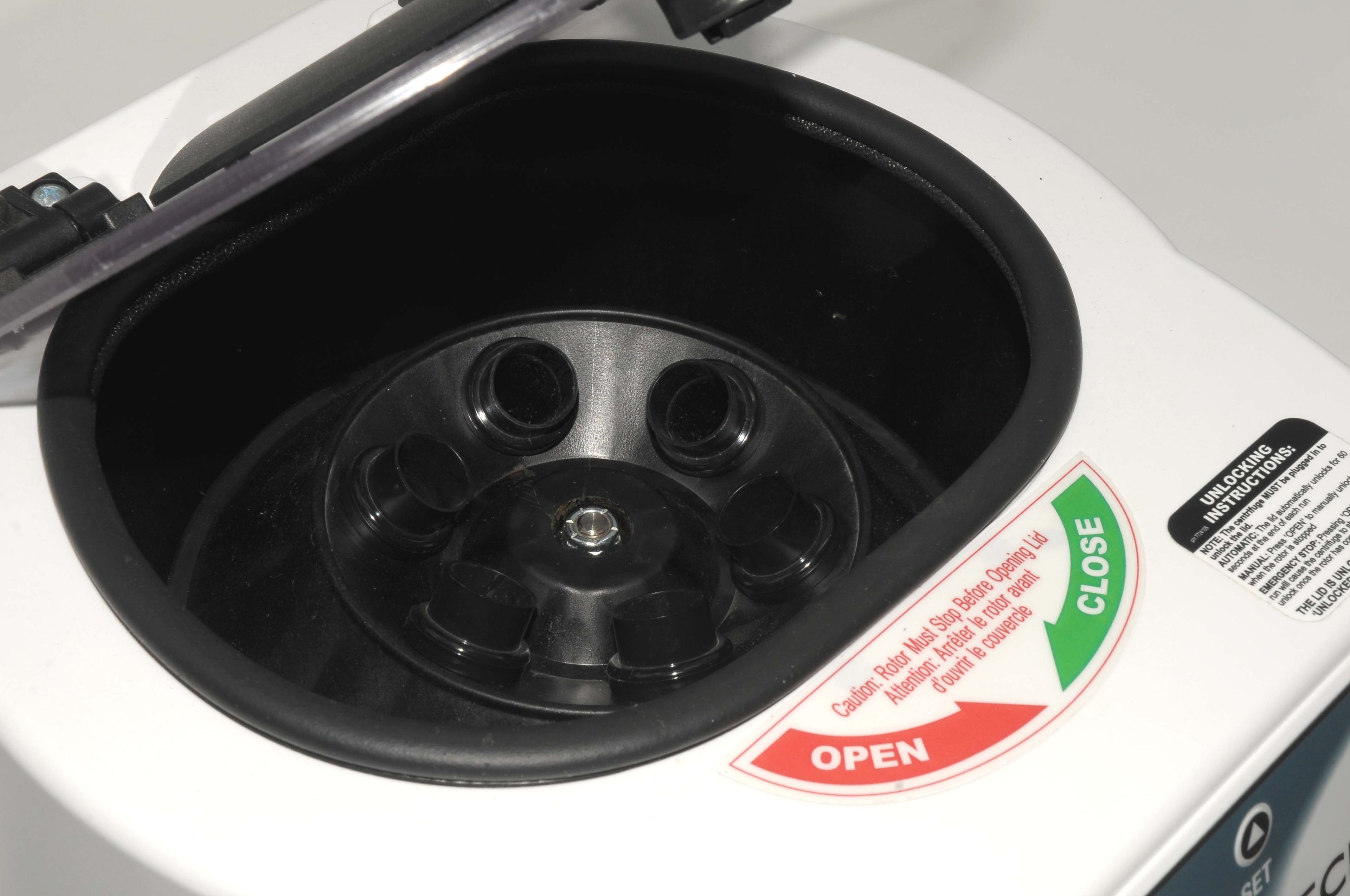 Drucker Diagnostics Centrifuge ECLIPSE Aesthetics Easy Spin PRP 642VES Test Tube
