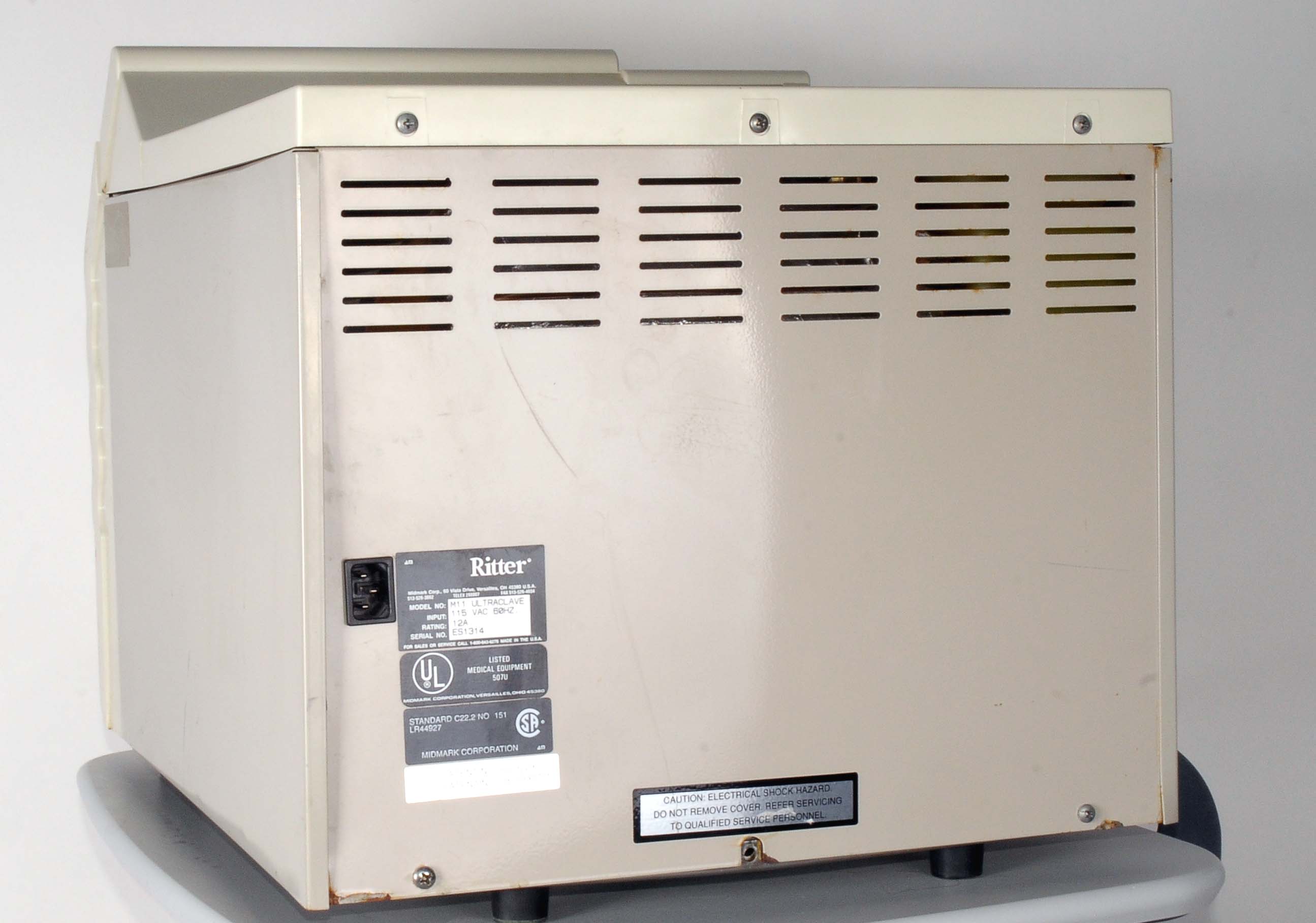 Midmark Ritter M11 Autoclave Ultraclave Sterilizer Steam Chamber M 11 w/ 2 Trays