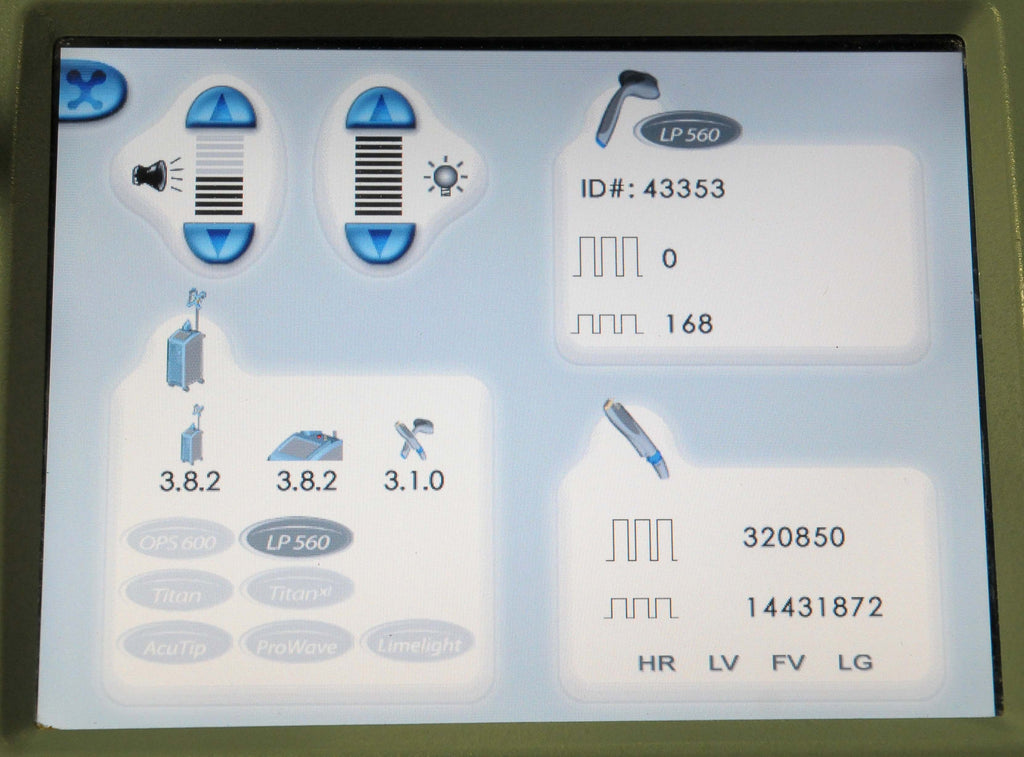 Cutera Xeo CoolGlide Solera Opus LP560 IPL Handpiece Laser Applicator LOW COUNTS