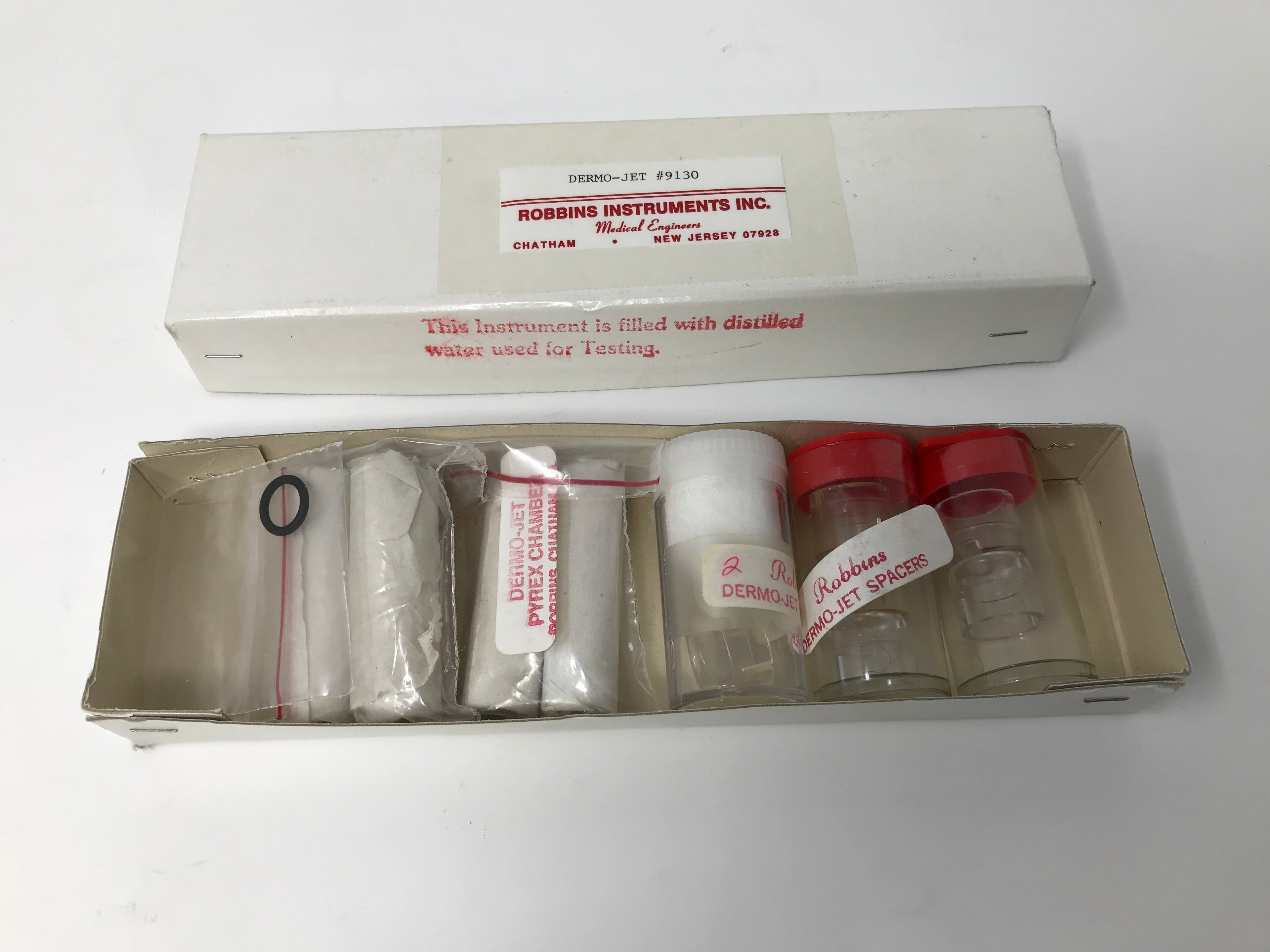 Dermo-Jet #9130 Robbins Instruments DJ-32 Kit Derma Robins Medical Engineers