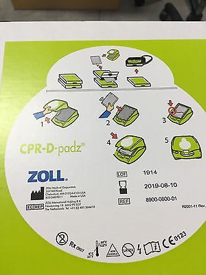 ZOLL AED PLUS AHA 2010 CASE CABINET NO WEAR