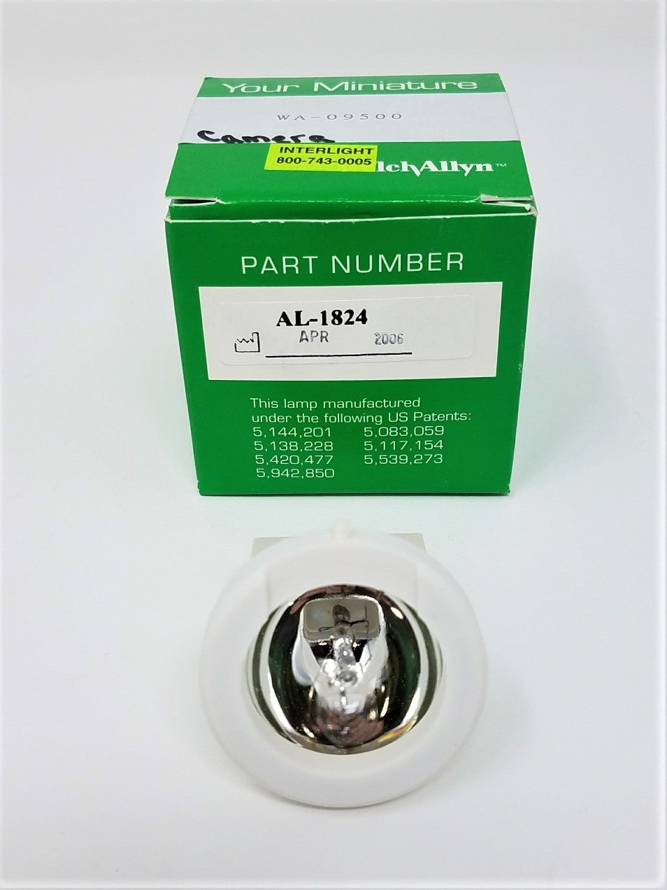 Welch Allyn AL-1824 Bulb Mixed Lot of Surgical Office Halogen Replacement Bulbs