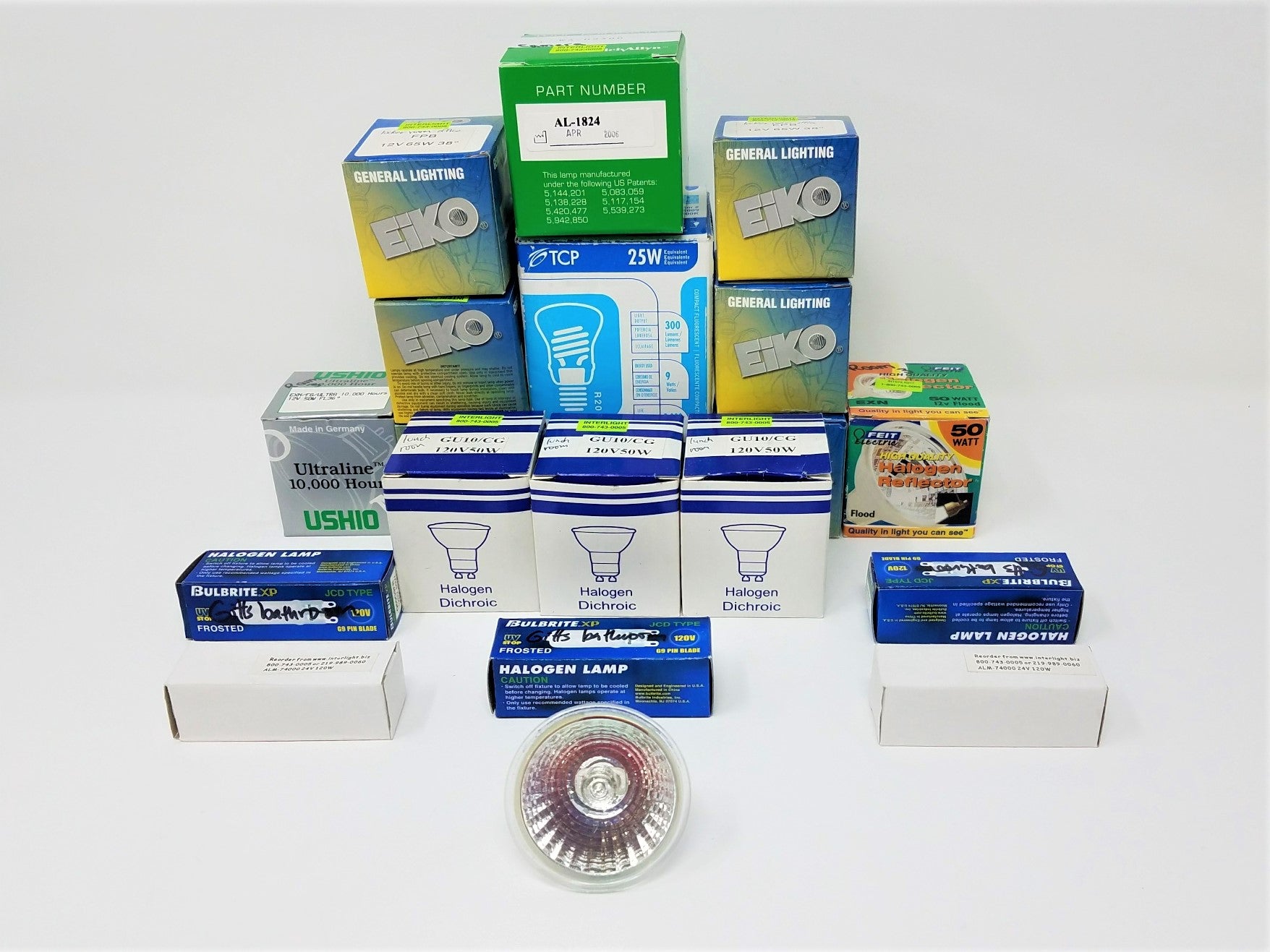 Welch Allyn AL-1824 Bulb Mixed Lot of Surgical Office Halogen Replacement Bulbs