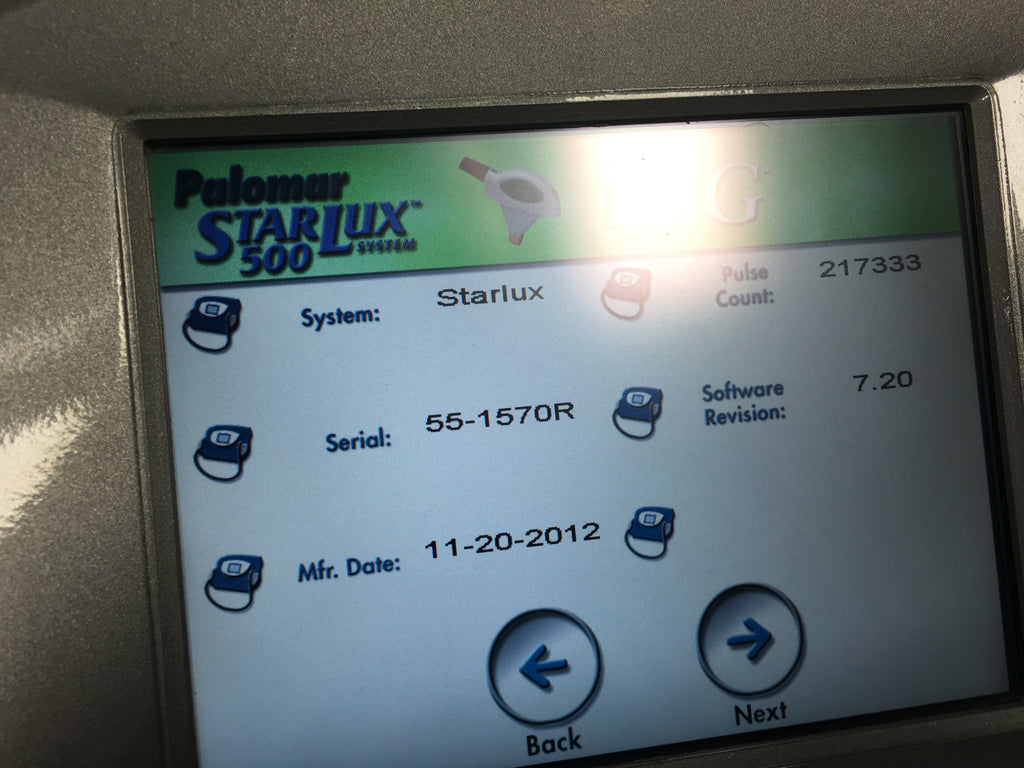 2012 Palomar 500 Starlux w G R Ys V & 1540 w 10 & 15 mm Microlens 215,000 Shots!