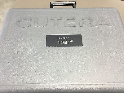 Cutera Laser IPL Titan XL Handpiece Applicator New Lamp Shots Reset