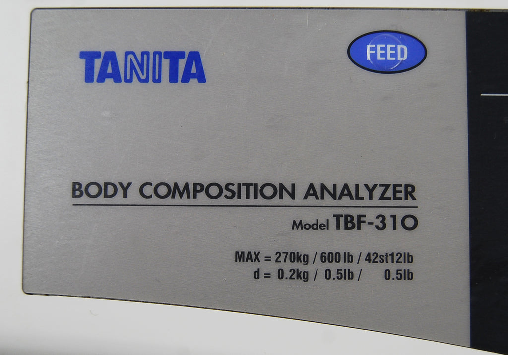 Tanita Body Composition Analyzer Scale Platform TBF-310 600lb