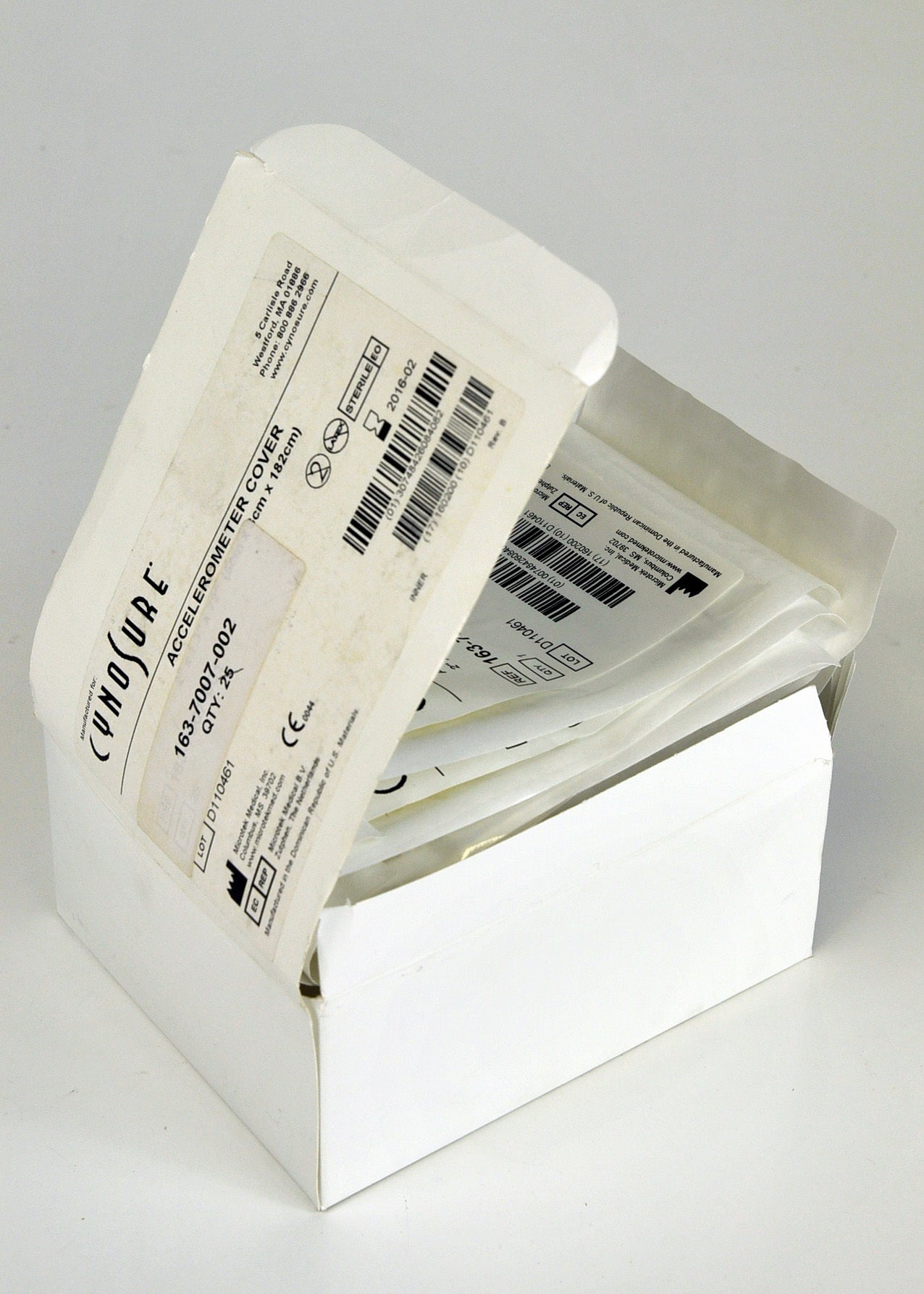 Cynosure Accelerometer Cover BOX OF 24 163-7007-001