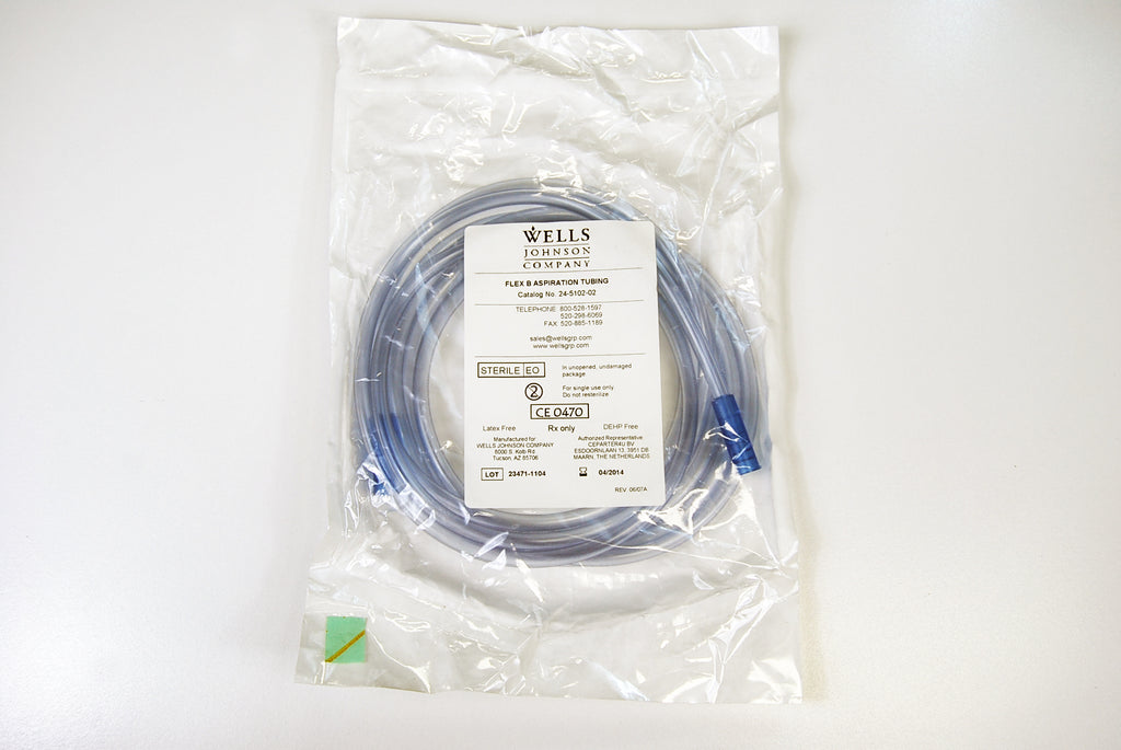 Wells Johnson Company 24-5102-02 Aspiration Tubing Flex B 2014