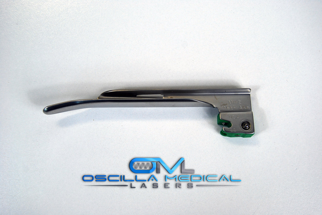 Welch Allyn Mil 2 68062 Fiber Optic Laryngoscope Blade WelchAllyn Laryngoscopy