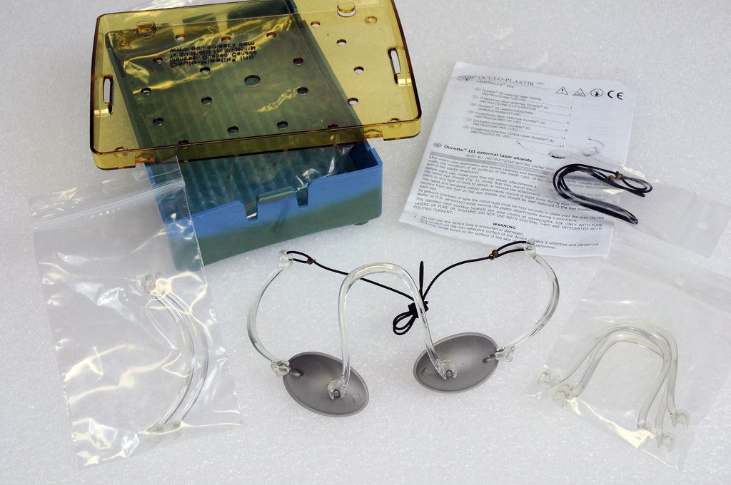 Oculo Plastik Durette III Eye Shields External Laser Metal Covers IPL Steel