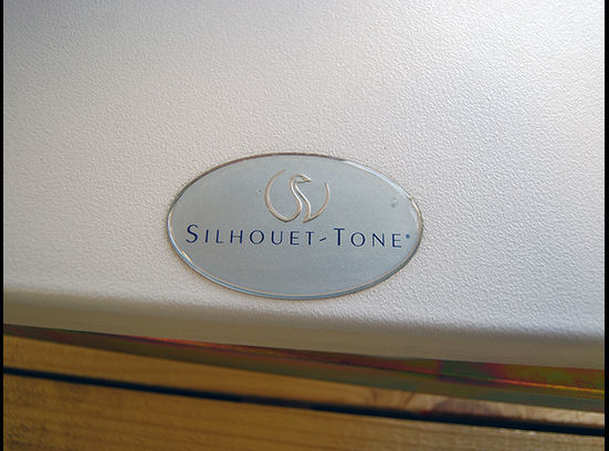 Silhouet-Tone Spa Salon Chair / Bed Elite Silver Star