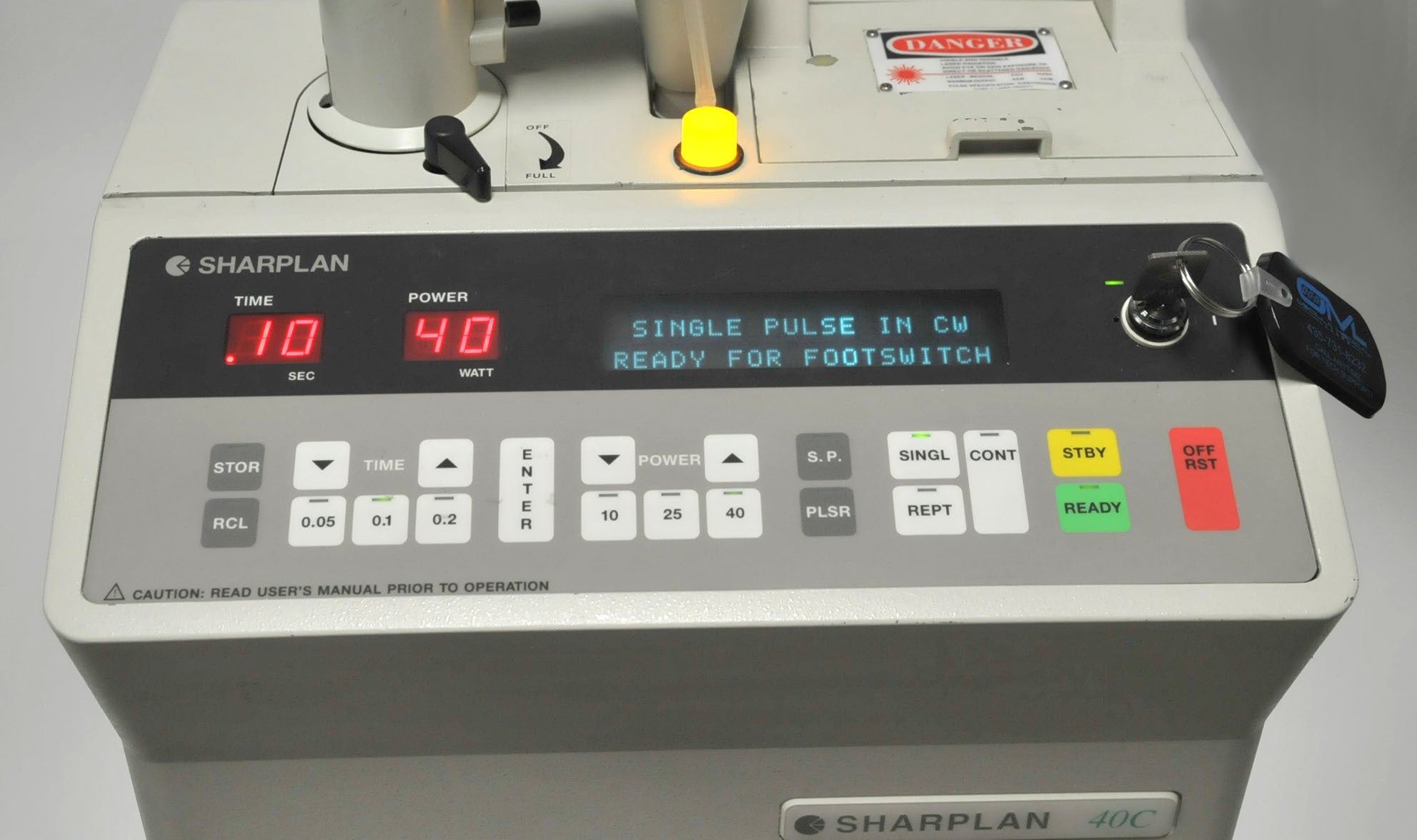 Laser Industries Sharplan 40C 40 Watt - CO2 Laser System Compact Powerful - 1999