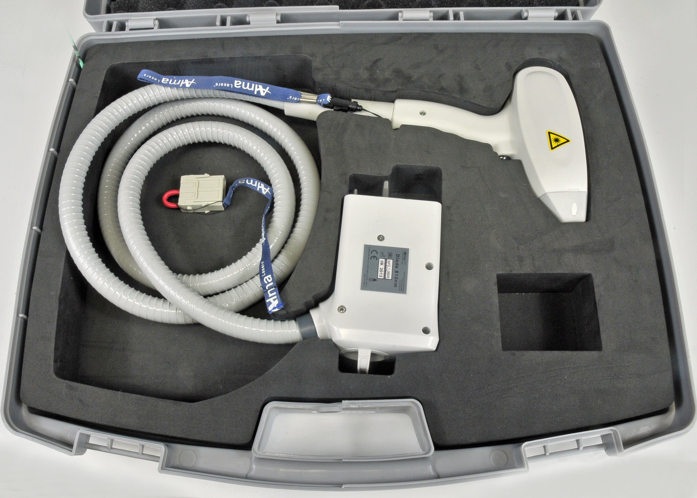 2013 Alma Lasers Soprano ICE XLI HandPiece 810nm 1cm Hair Removal Laser HR