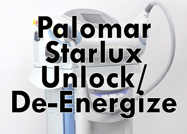 Palomar Starlux Unlock / De-Energize Laser System IPL