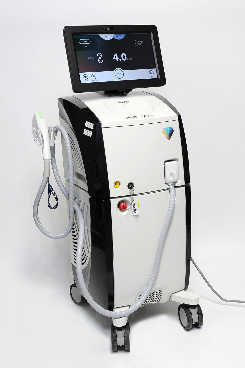 2015 Alma Harmony XL Pro Laser System 3 HandPieces Dye VL / SHR Pro / iPixel Er