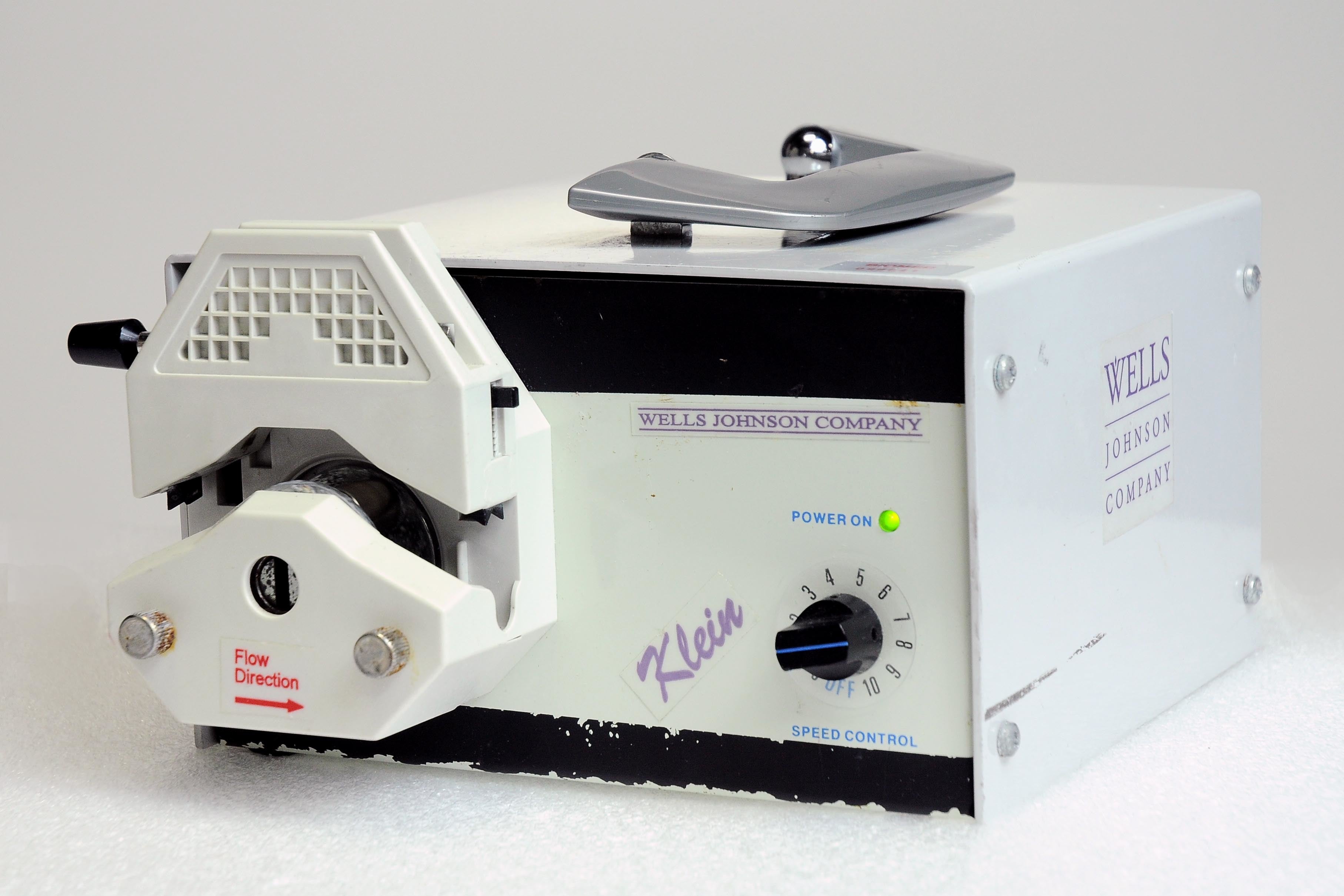 Wells Johnson Klein Peristaltic Pump Blood Infiltration System Tumescent