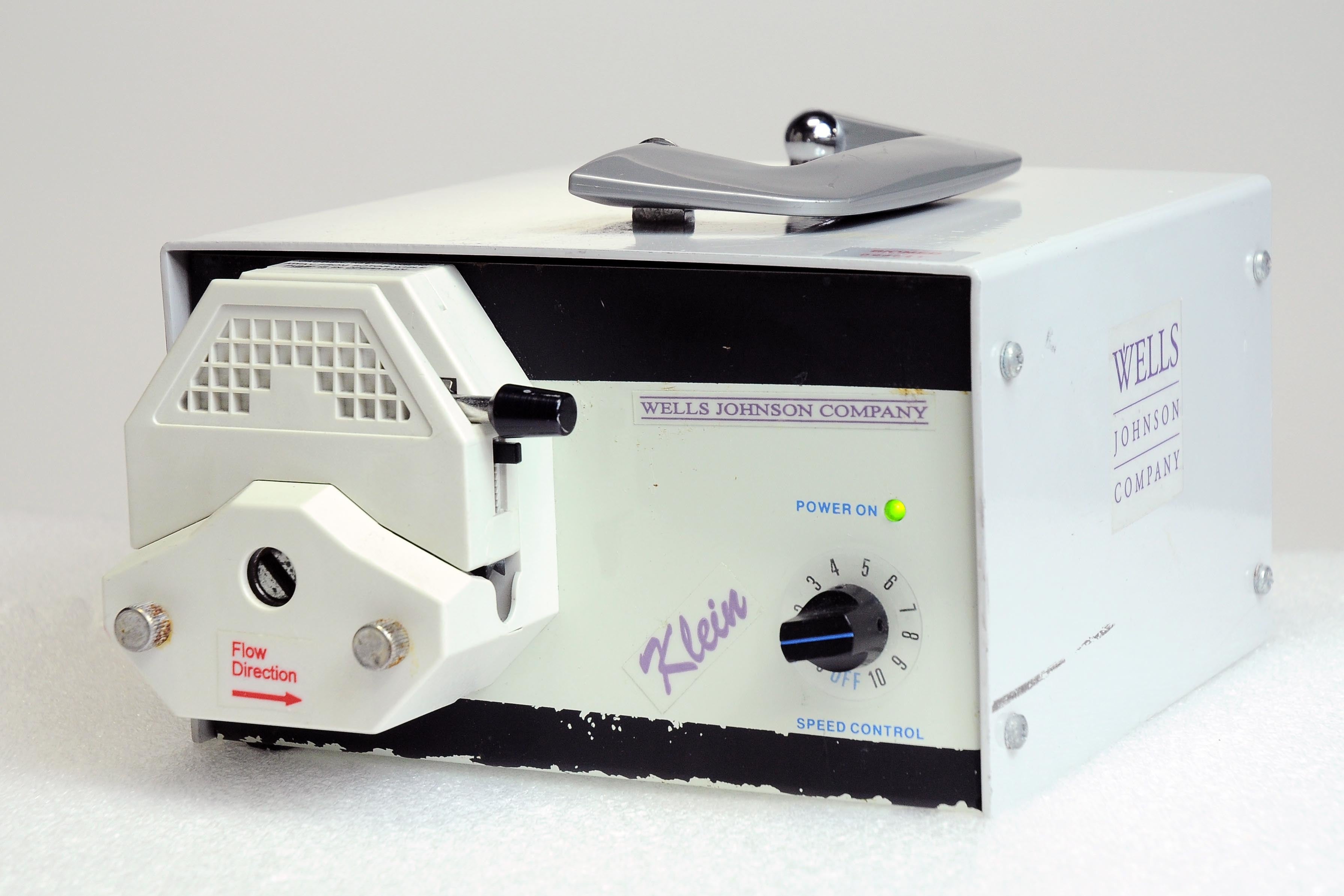 Wells Johnson Klein Peristaltic Pump Blood Infiltration System Tumescent