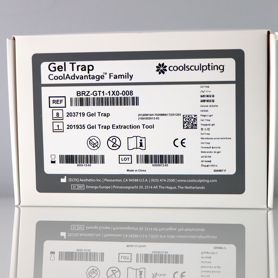 Zeltiq CoolSculpting Cool Advantage Applicator Gel Trap BRZ-GT1-1X0-008 GelTrap - 05-25